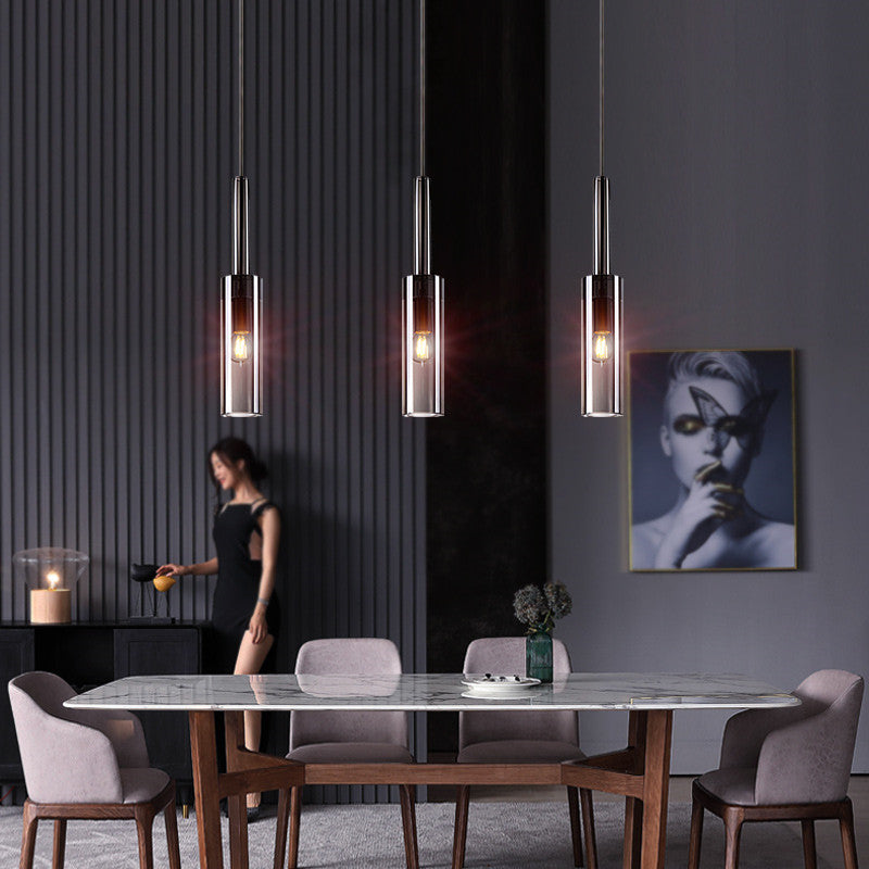 MIRODEMIÂ® Spotorno | Modern Copper Crystal Pendant Lights, Cool Light