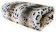 Plutus Snow Lynx Faux Fur Luxury Throw