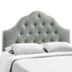 Sovereign King Fabric Headboard, Gray