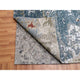 Blue Hand Knotted, Densely Woven Wool, Oversized Oriental Rug, 12'0"x15'2"