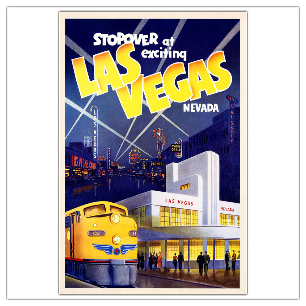 ''Las Vegas'' Canvas Art