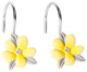 Saturday Knight Spring Garden Shower Curtain, Hooks, Set of 12