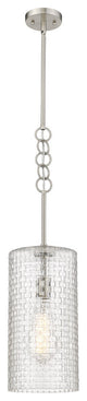 Innovations 380-1S-SN-G380-8CL 1-Light Mini Pendant, Brushed Satin Nickel