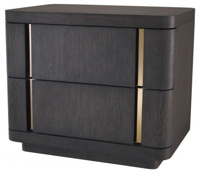 Scandinavian Mocha Side Table | Eichholtz Modesto