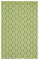 Rug N Carpet - Handmade Wool 6' 1'' x 9' 3'' Modern Design Dhurrie Kilim Rug