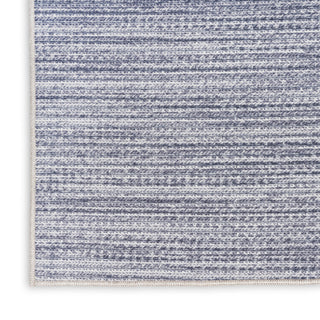 Nourison Washables 4' x 6' Grey Modern Indoor Area Rug