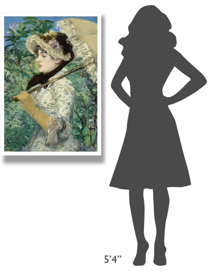 "Le Printemps (Jeanne Demarsy)" Digital Paper Print by Edouard Manet, 26"x38"