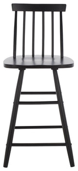 Safavieh May Wood Counter Stool, Black