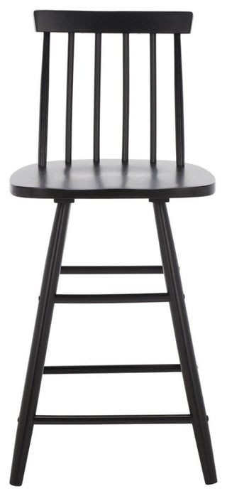 Safavieh May Wood Counter Stool, Black