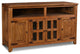 Westgate Solid Wood Rustic Brown TV Stand, 60"