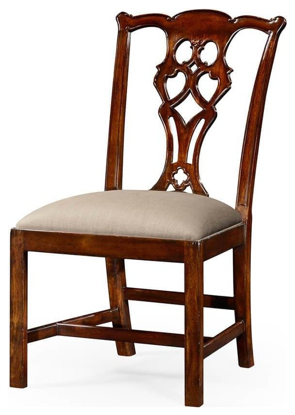 Chippendale Carved Mahogany Dining Chair