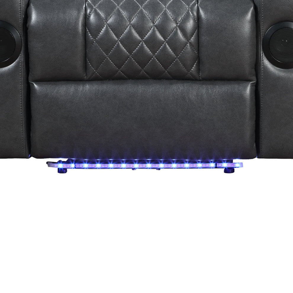 Alair Power Motion Recliner W/Bluetooth, Wireless Charger & Cupholder
