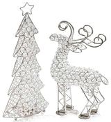 Crystal Silver Christmas Tree