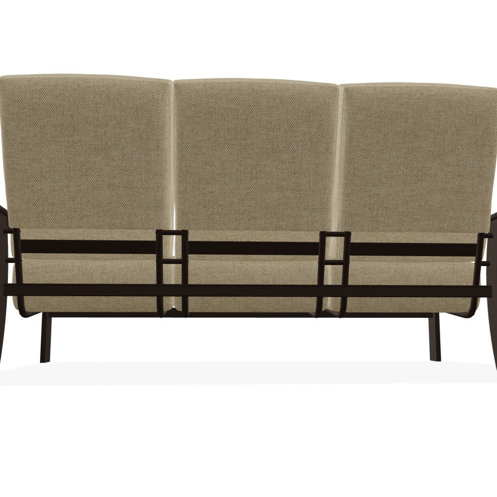 St. Catherine Deep Seat 3-Seat Outdoor Sofa, Blend Sand Pat/Kona