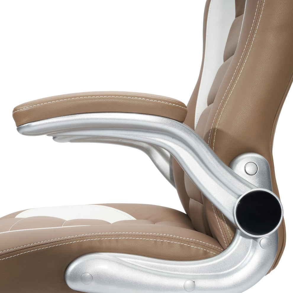 Techni Mobili Sport Race Executive Chair, Camel