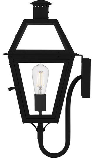 Quoizel RO8410 Rue De Royal 21" Tall Outdoor Wall Sconce - Earth Black