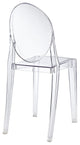 Restaurant Tables and Chairs, "Alfio" Bistro Chairs, Clear