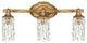 Blakely 3-Light Vanity, Antique Gold