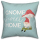 Gnome Sweet Home 3 18x18 Spun Poly Pillow