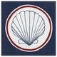 "Summer Shells II Nautical" Digital Paper Print by Kathrine Lovell, 20"x20"