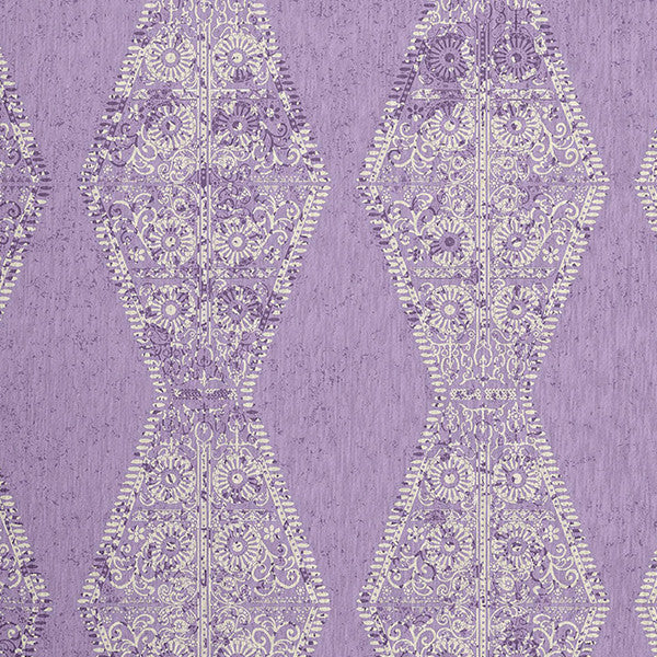 Pyramid Stripe Chenille Rug, Purple, 5'x7'