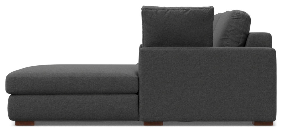 Charlie Right-Facing Sectional in Tightly Woven Performance Fabric