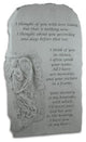 "Angel Obelisk With I Thought of You" Memorial Garden Cross