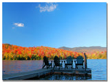 'The Adirondack Viewpoint' Canvas Art by Nicole Dietz