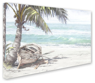 The Macneil Studio 'Boat on Beach' Canvas Art, 32"x22"