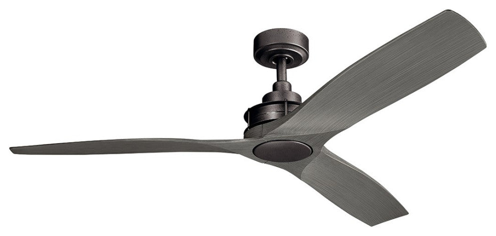 Kichler Ried 56 inch Ceiling Fan in Anvil Iron