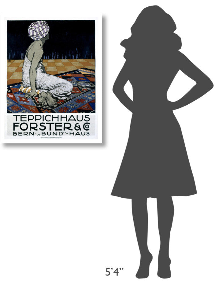 "Teppichhaus Forster & Co" Digital Paper Print by Burkhard Mangold, 25"x32"
