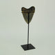 Mounted Giant Megalodon Shark Tooth Fossil Sculpture