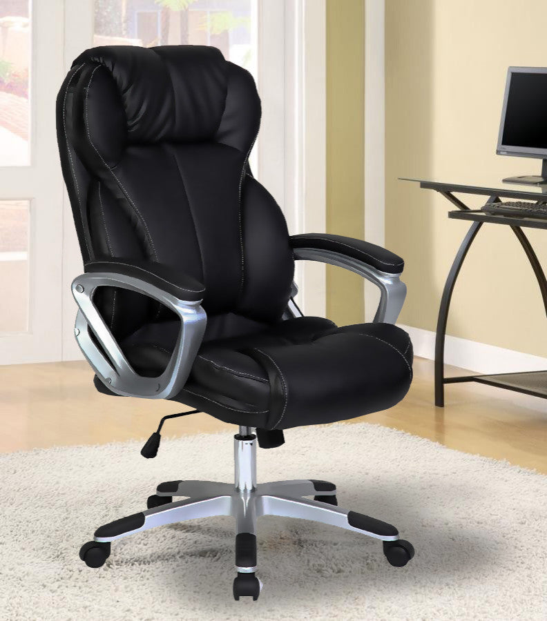 2xhome Deluxe Professional PU Leather Big Tall Ergonomic Office High Back Chair,