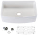 33" L X 20" W Arch Edge Apron Front Kitchen Sink