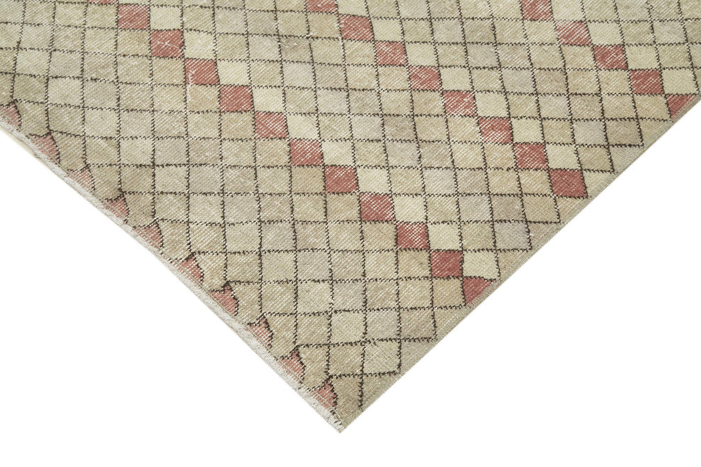 Rug N Carpet - Handmade Turkish 4' 1'' x 9' 2'' Antique Area Rug