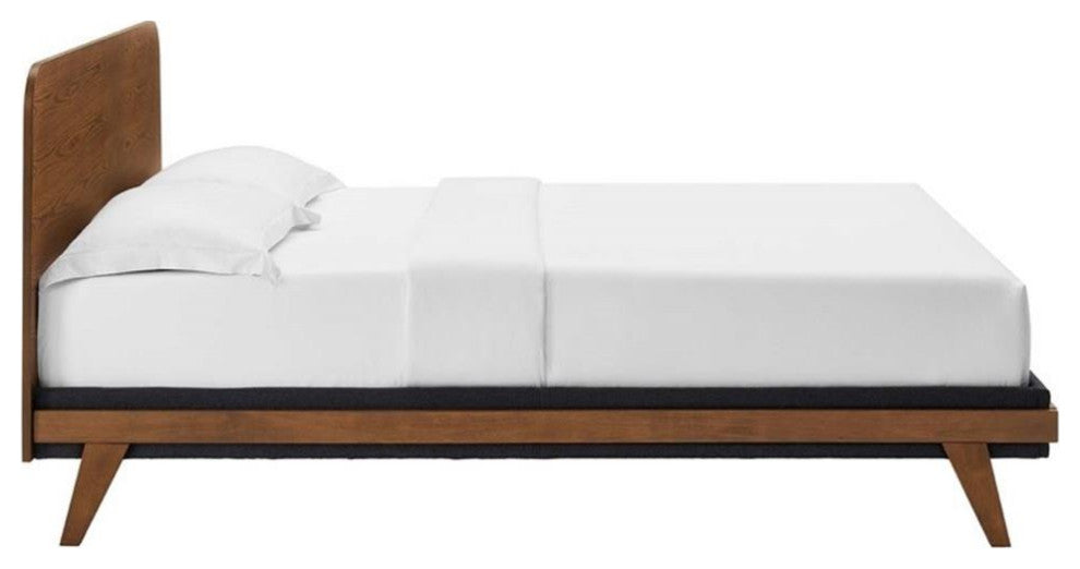Dylan Queen Platform Bed, Walnut