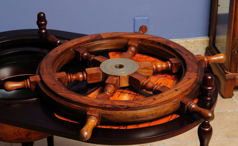 Ship Wheel, Model, 24", 24"