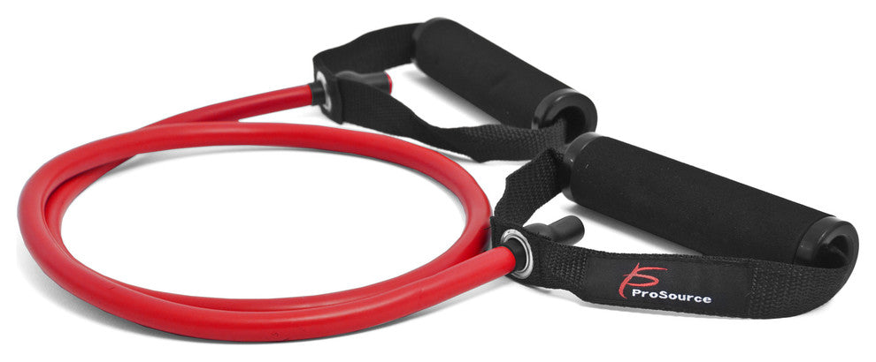 Tube Resistance Bands Set, Attached Handles, Door Anchor, Carrying Case