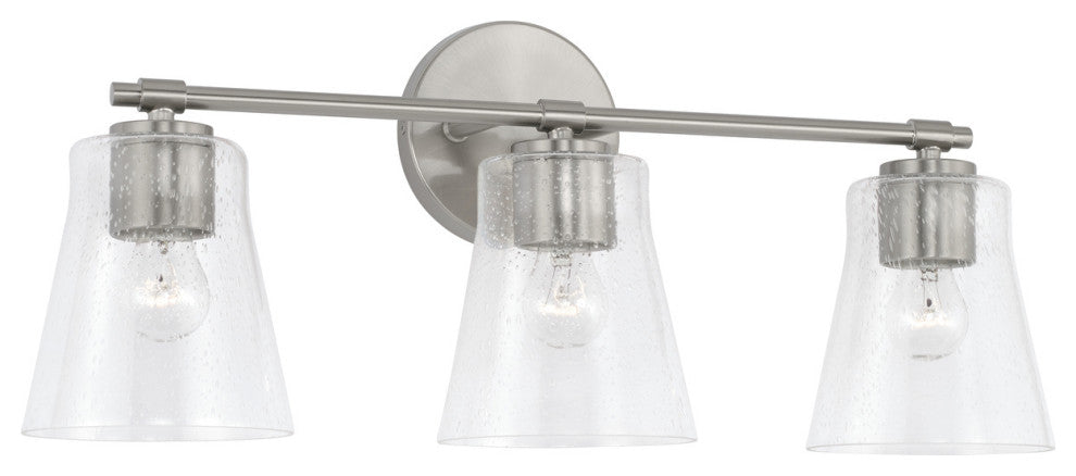 Capital Lighting, 146931BN-533, 23"Wx9.5"H 3-Light Vanity