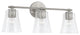 Capital Lighting, 146931BN-533, 23"Wx9.5"H 3-Light Vanity