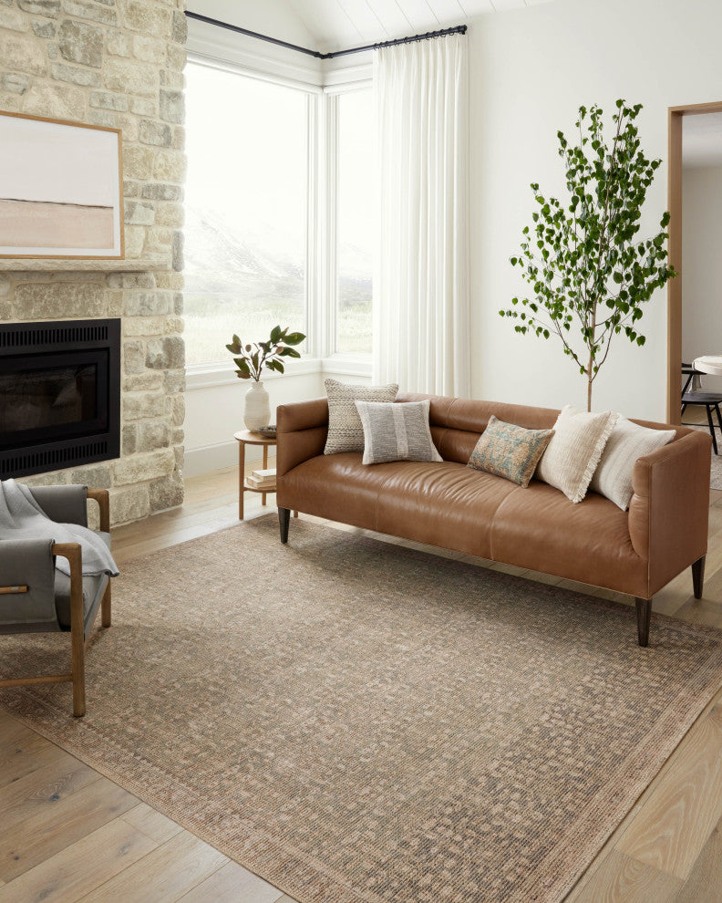 Angela Rose x Loloi Aubrey Sage / Bark 5'-0" x 7'-0" Area Rug