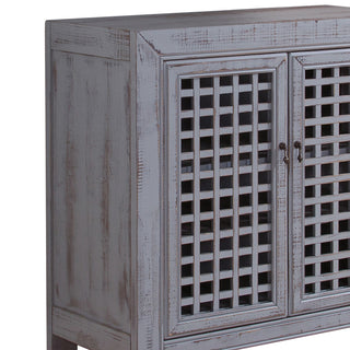 Close-up of lattice front on white background