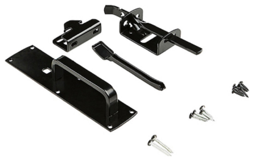 National Hardware N109-050 Gate Thumb Latch, Black