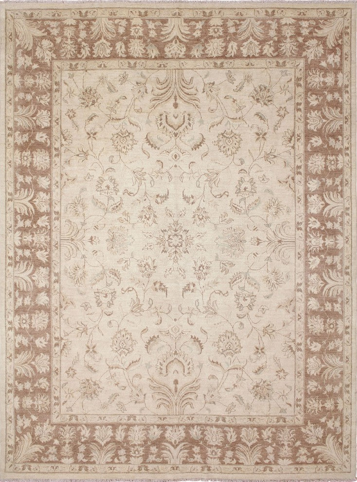 Peshawar Araily Beige Rug, 8'10x11'9