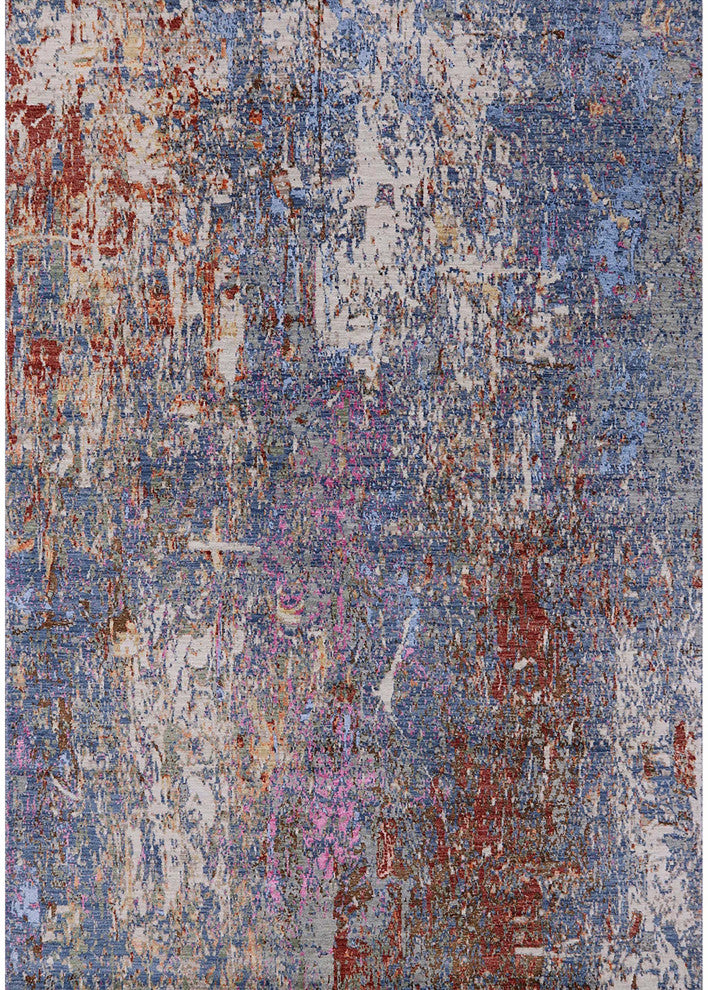 Ahgly Company Indoor Rectangle Mid-Century Modern Area Rugs, 7' x 9'