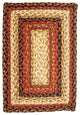Homespice Decor Russet Jute Braided Placemat 13" x 19" (Rectangle)