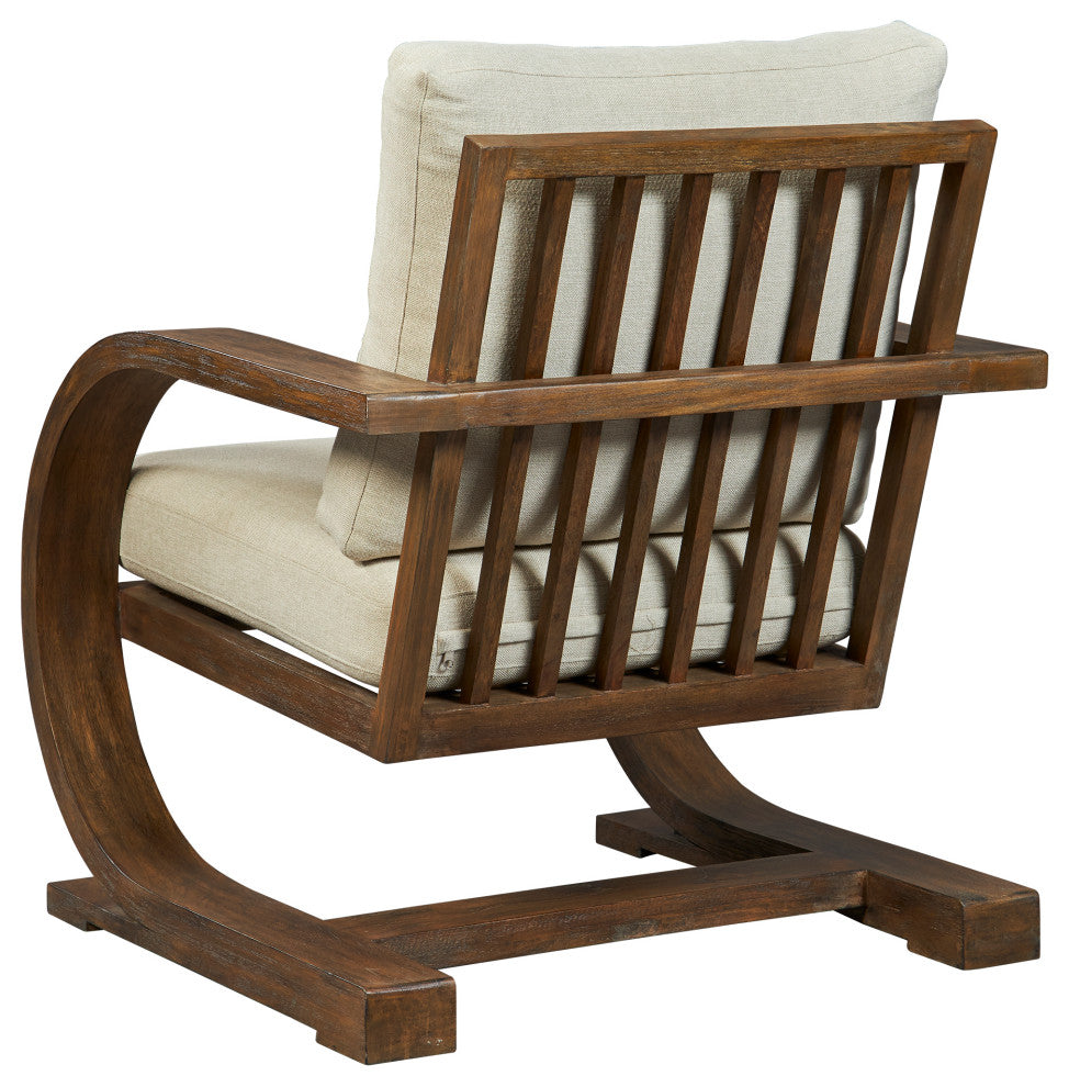 Uttermost Bedrich Wooden Accent Chair