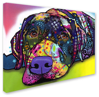 Dean Russo 'Savvy Labrador' Canvas Art, 26x32
