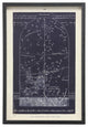 Navy Southern Star Map 149 For July, Black Shadowbox