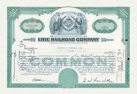 Erie Railroad Company- Paper Poster 20" x 30"
